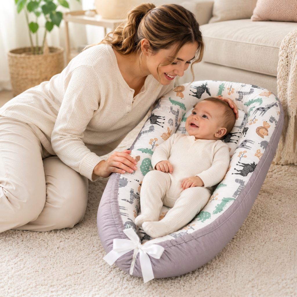 Little Teekie Baby Nest Lounger