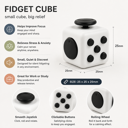 Little Teekie Sensory Fidget Activity Cube