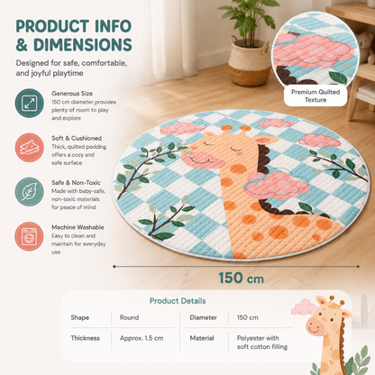 Little Teekie Giraffe Baby Play Mat