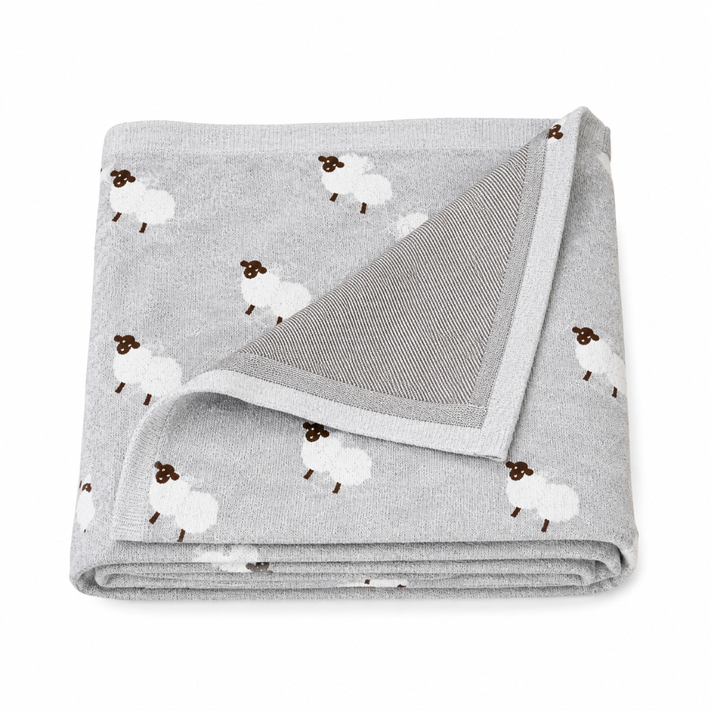 Little Teekie Sheep Pattern Baby Blanket