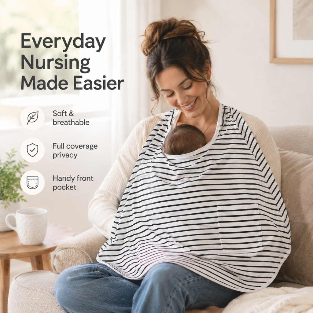 Little Teekie 360° Multi-Use Nursing Cover for Breastfeeding