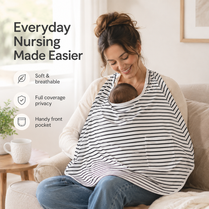 Little Teekie 360° Multi-Use Nursing Cover for Breastfeeding