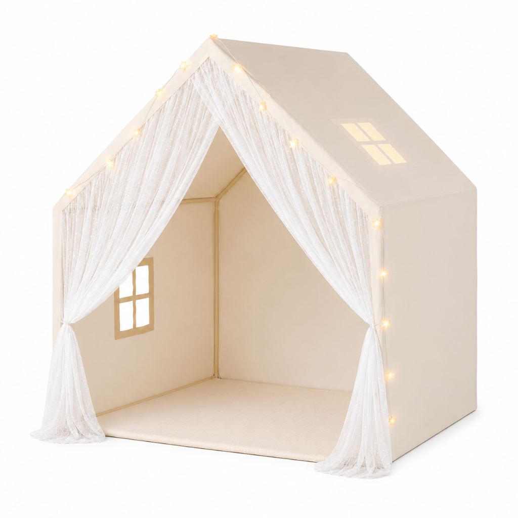 Little Teekie Lace Kids Play Tent with Lights