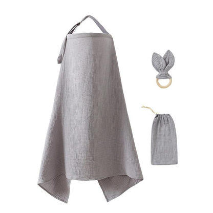 Little Teekie Breathable Muslin Nursing Cover