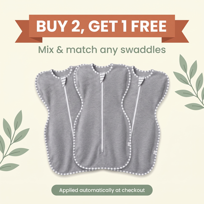 Buy 2 Get 1 Free on Little Teekie swaddles