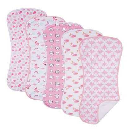Little Teekie Soft Baby Burp Cloth Set