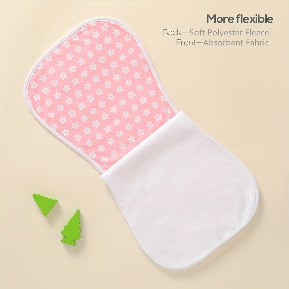 Little Teekie Soft Baby Burp Cloth Set