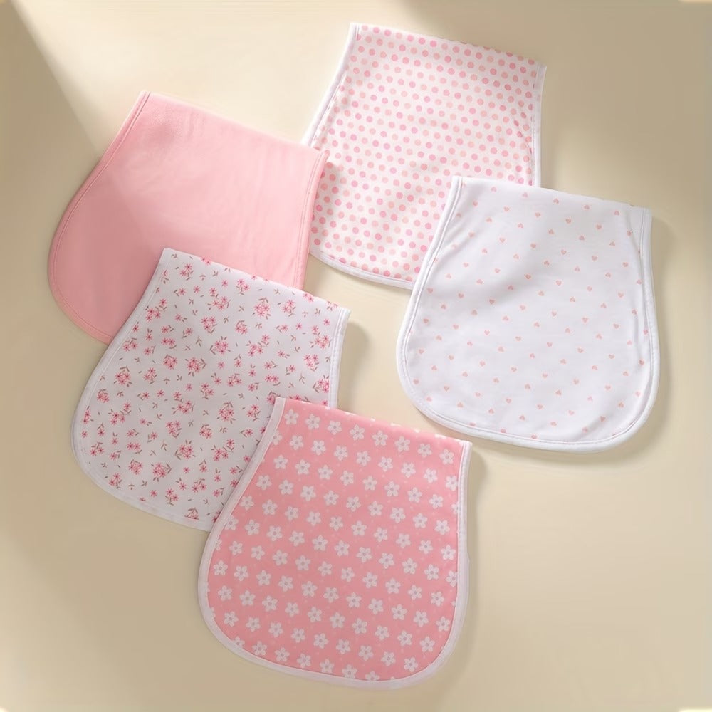 Little Teekie Soft Baby Burp Cloth Set