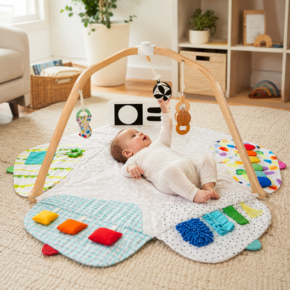 Little Teekie Baby Developmental Play Gym & Activity Mat