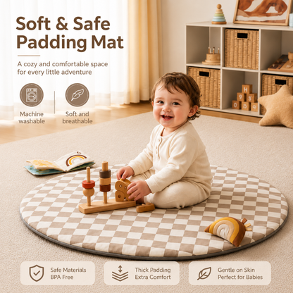 Little Teekie Baby Play Gym Activity Mat with Detachable Toys