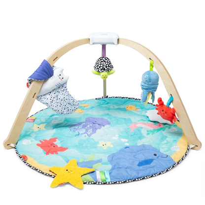 Little Teekie Ocean Baby Play Gym & Sensory Activity Mat