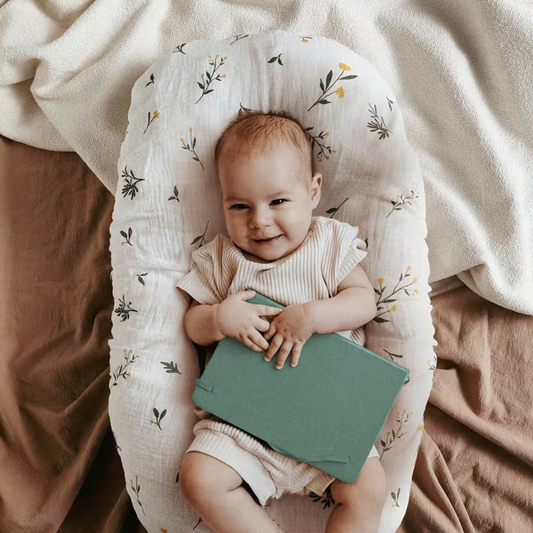 Little Teekie 3 Pack Muslin Baby Bassinet & Changing Pad Sheets