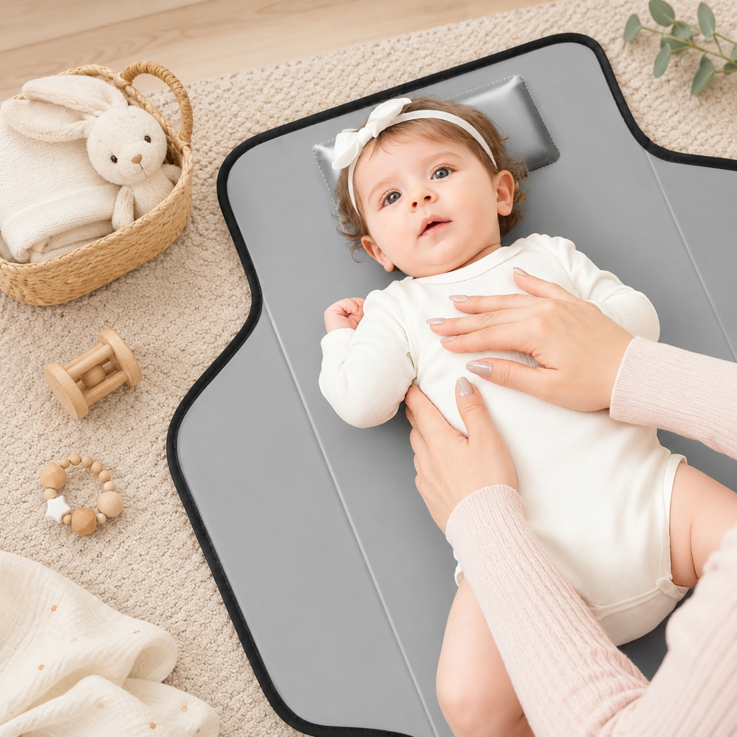 Little Teekie Foldable Waterproof Baby Changing Pad