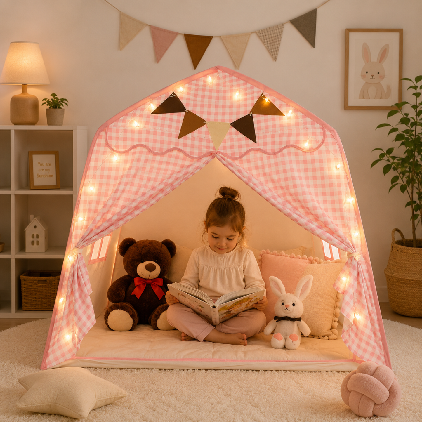 Little Teekie Kids Bed Canopy Play Tent