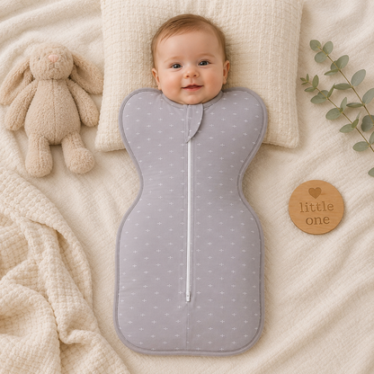 Little Teekie Cozy Zipper Swaddle Set