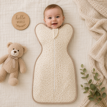Little Teekie Cozy Zipper Swaddle Set