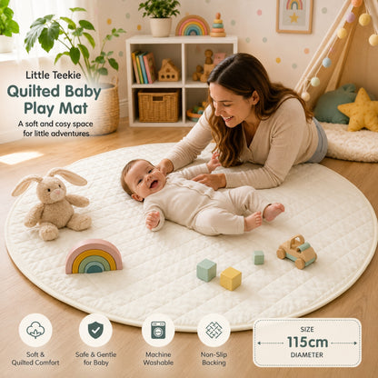 Little Teekie Quilted Baby Play Mat