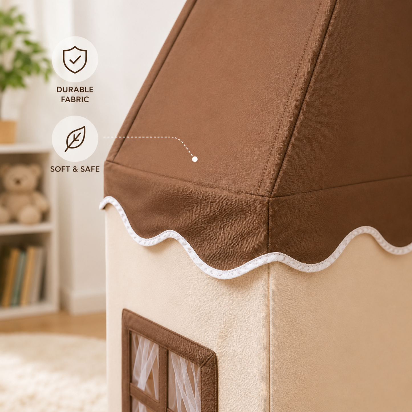 Little Teekie Kids Play Tent with Padded Mat