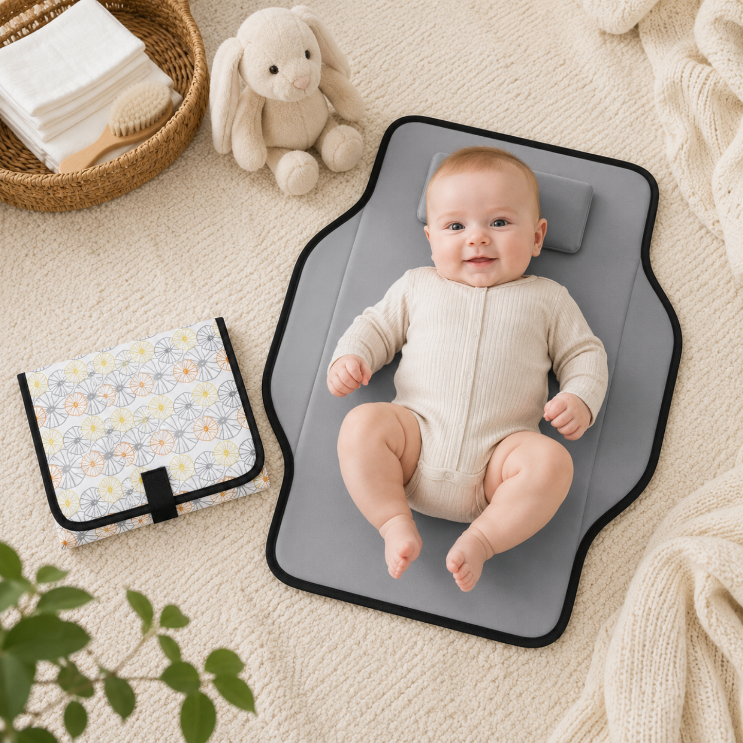 Little Teekie Foldable Waterproof Baby Changing Pad