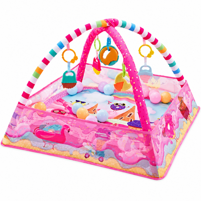 Little Teekie 6 in 1 Baby Play Mat & Play Gym