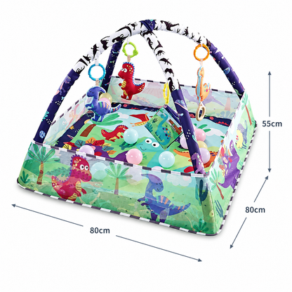 Little Teekie 6 in 1 Baby Play Mat & Play Gym