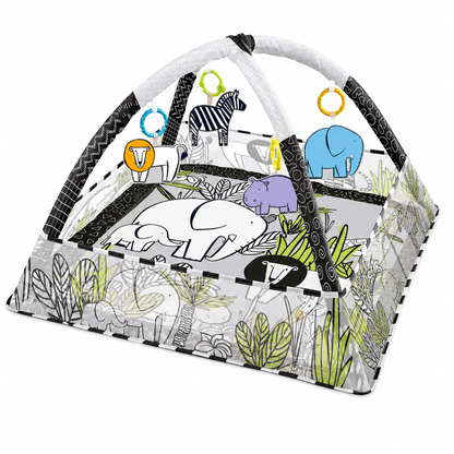 Little Teekie 6 in 1 Baby Play Mat & Play Gym