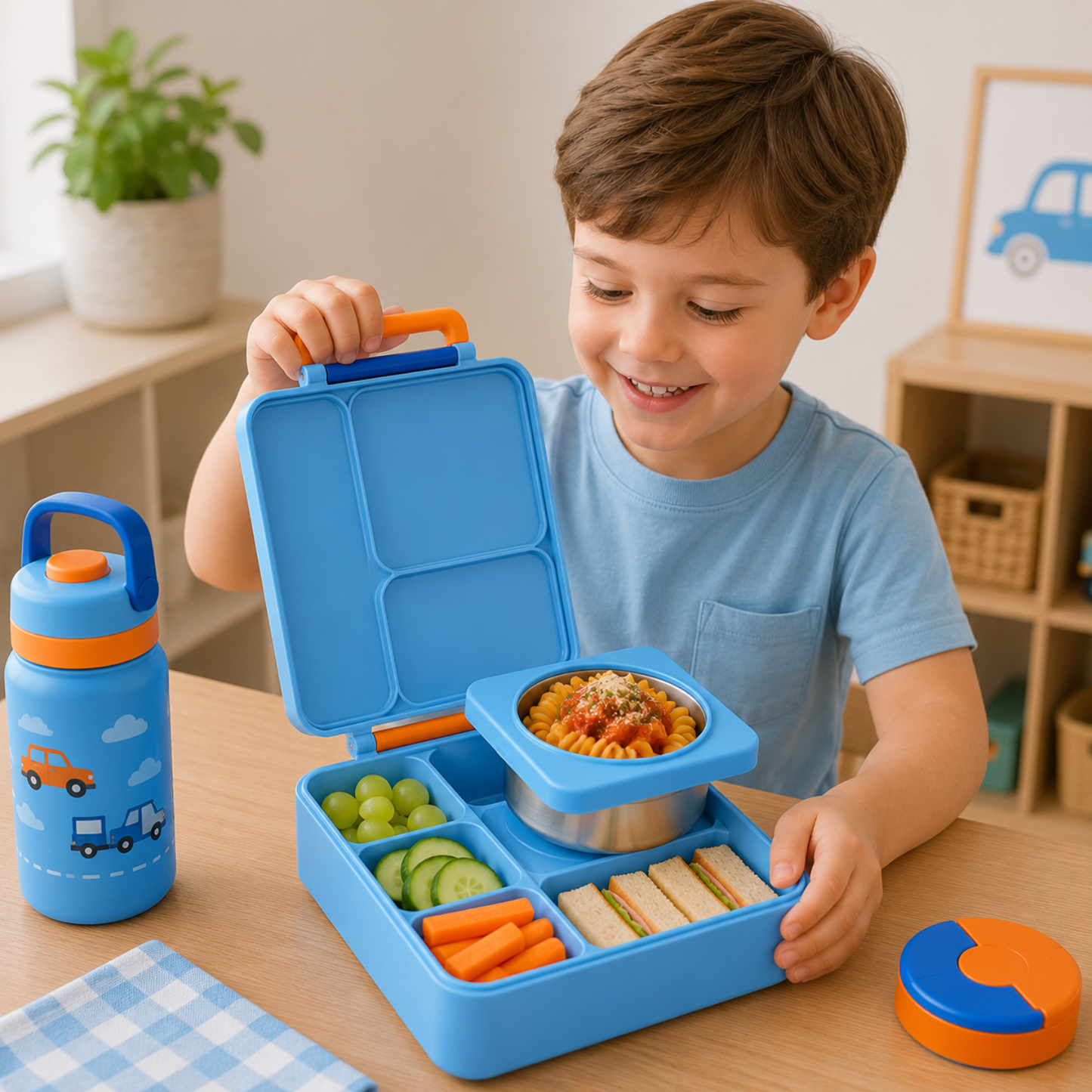 Little Teekie Kids Insulated Bento Lunch Box