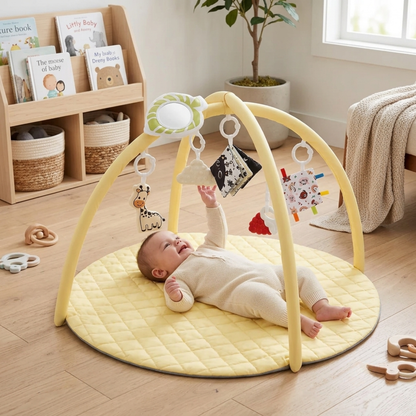 Little Teekie Baby Play Gym Mat with Detachable Toys