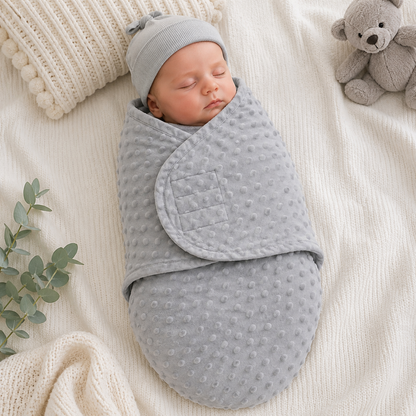 Little Teekie Newborn Anti-Startle Bean Swaddle Blanket