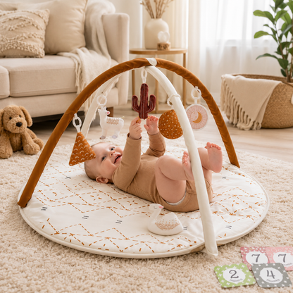 Little Teekie Baby Play Gym & Tummy Time Mat