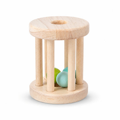 Little Teekie Wooden Baby Shaker Rattle Toy