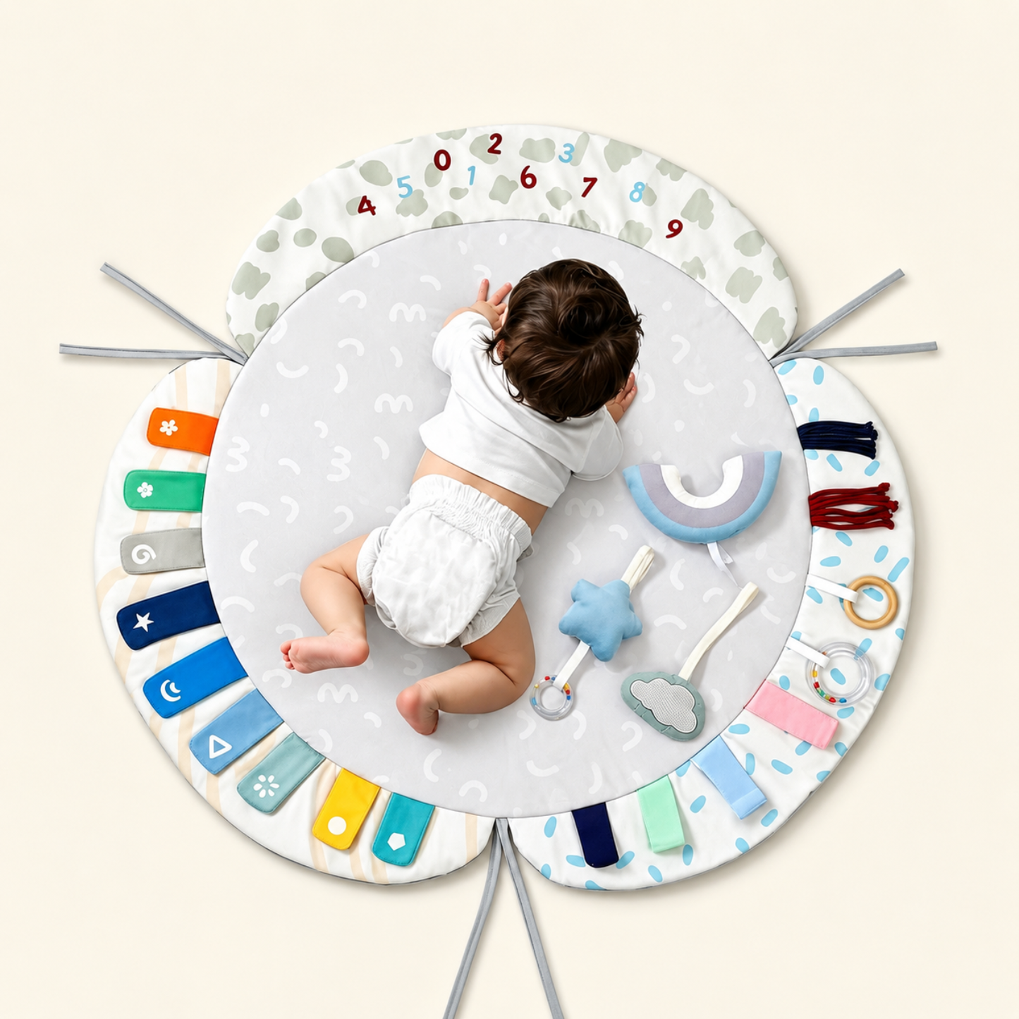 Little Teekie Baby Developmental Play Gym & Activity Mat