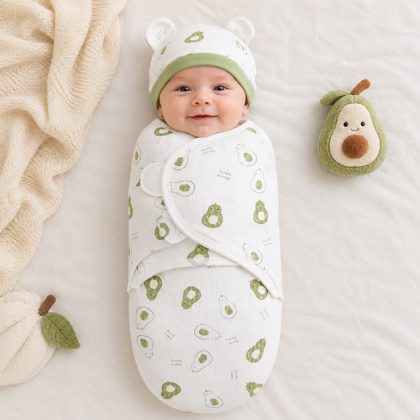 Little Teekie Cotton Baby Swaddle Sleeping Bag