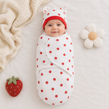 Little Teekie Cotton Baby Swaddle Sleeping Bag