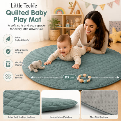 Little Teekie Quilted Baby Play Mat
