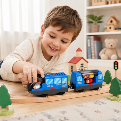 Little Teekie Electric Sound Train Set Toy