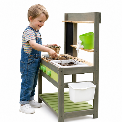 Little Teekie Kids Outdoor Mud Kitchen Play Set