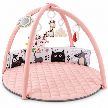 Little Teekie Baby Play Gym Mat with Detachable Toys